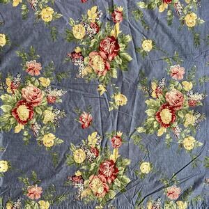 Rachel Ashwell Simply Shabby Chic Treasures Ruffle Shower Curtain Cottage Floral